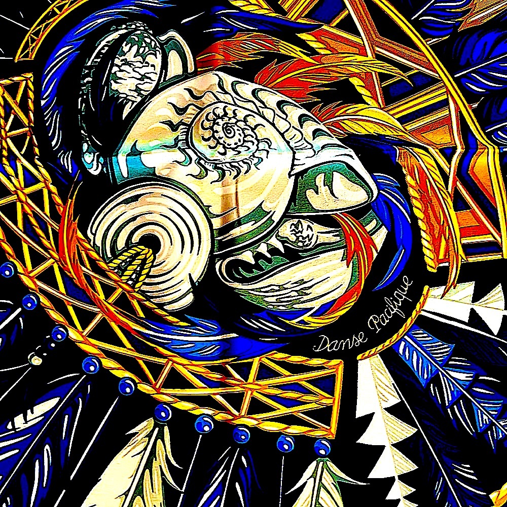 NEWHermesSilkLargeScarfONEof a KindFabulousSIGNED Artist+Logo2HermesBoxes+Ribbon - Picture 4 of 16